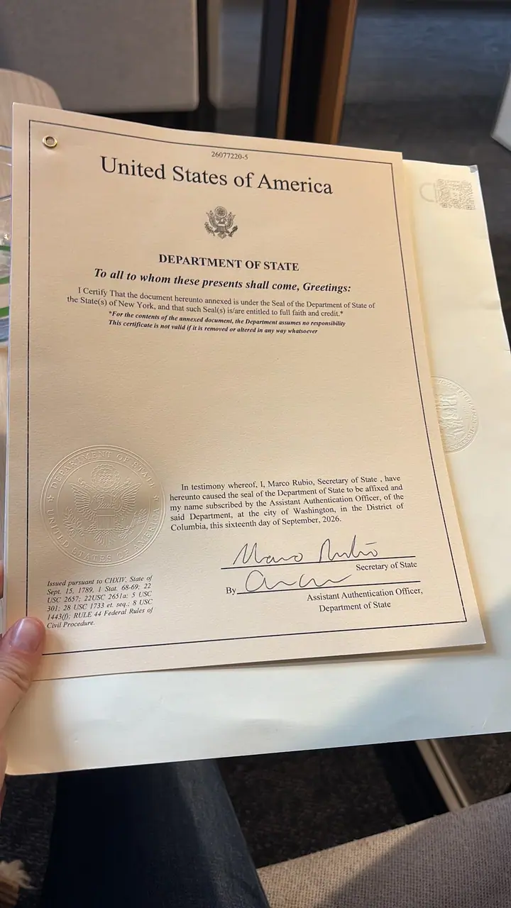 Same Day Apostille LA, preparador de documentos en Los Angeles, CA